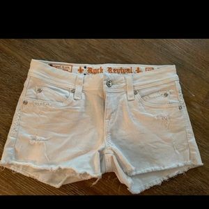 White  shorts. New condition